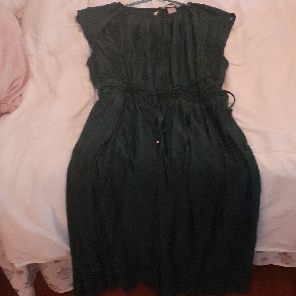 Silk flowy dress